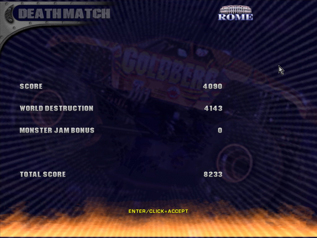 Monster Jam screenshot 3 for Playstation 2